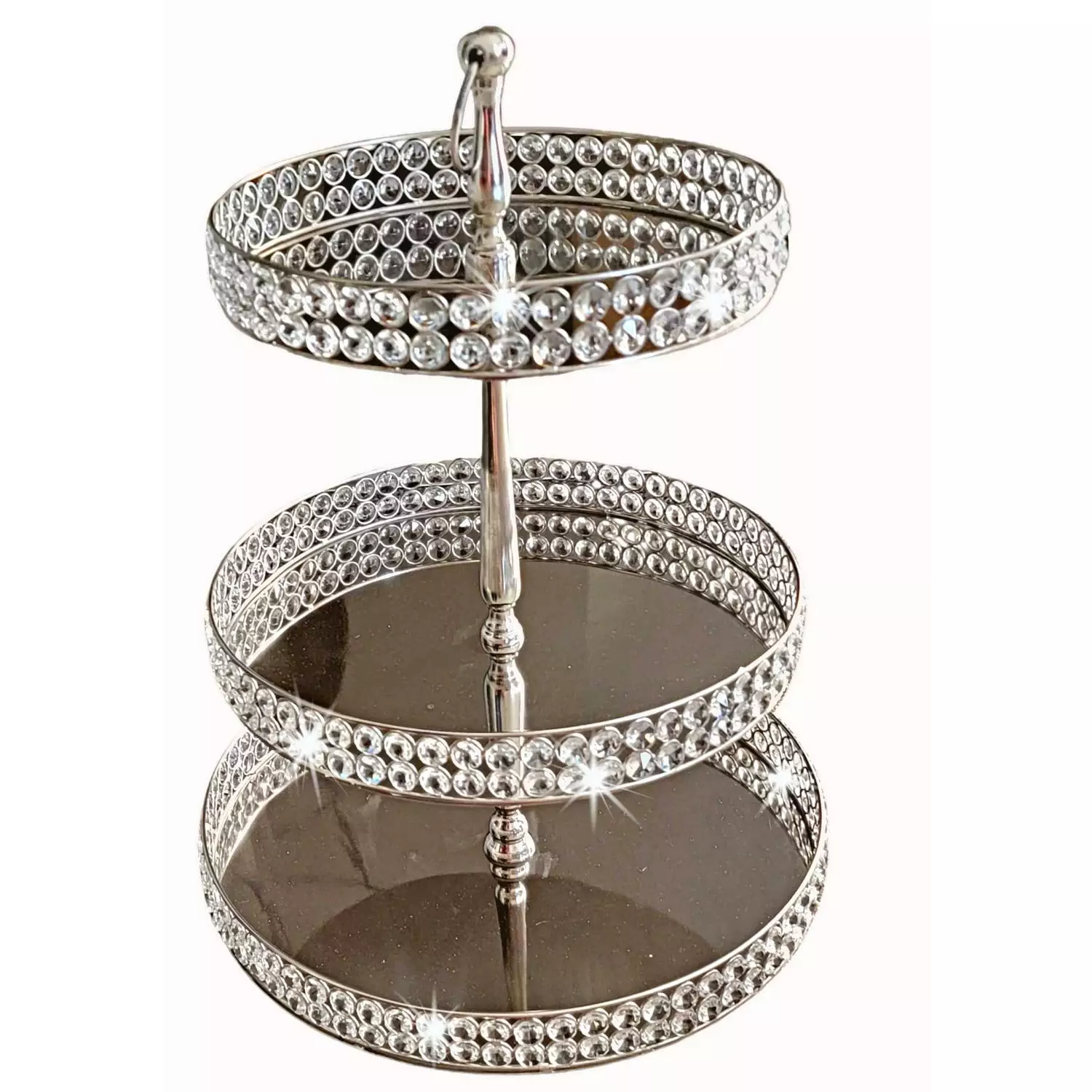 3 Tier Cake Stand-Cupcake Stand with Rhinestones | Jinkys